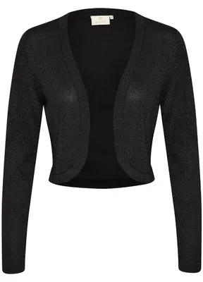 Produktbild von KAFFE Damen Bolero KAankra Damen Bolero Festlich Jäckchen mit Langarm Kurze Stri