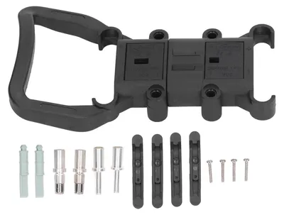 Image de Prise d'alimentation pour chariot élévateur, 80 A, connecteur rapide de charge de batterie, mâle, femelle, avec raccordement pour appareils électriques