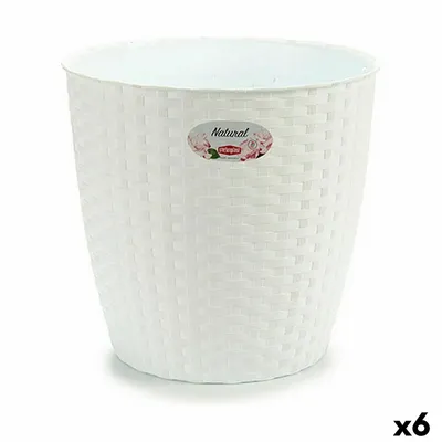 Obrázek produktu pro Stefanplast květináč bílý plast 29 x 27 x 29 cm (6 kusů)