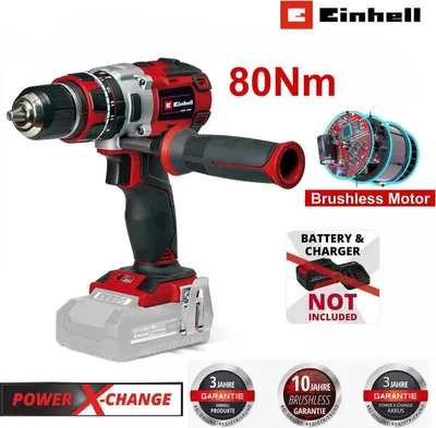 Produktbild von Einhell Professional Akku-Schlagbohrschrauber TP-CD 18/80 Li-i BL - Solo 80 Nm