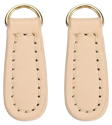 Produktbild von 2 Stück Leder Reißverschlussgriffe 1,61 Zoll Rindsleder für DIY Kleidung und Reparaturen