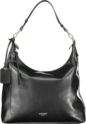 Produktbild von Elegante Damen Hobo Bag Schwarz mit Abnehmbarem Schulterriemen