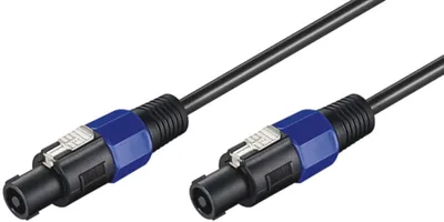 Produktbild von Goobay 50840 PA Anschlusskabel / Lautsprecherkabel, 10 m - PA-Stecker > PA-Stecker