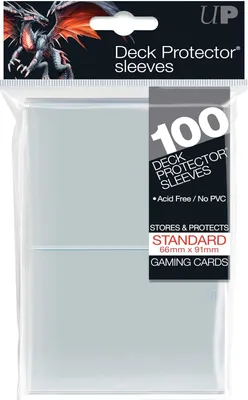 Image de Lot de 100 Sleeves Ultra Pro Format Standard 66x91mm (Transparent)
