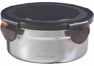 Obrázok produktu pre LocknLock Stainless Steel Container 460ml Ø 130 x 55 mm STS932D