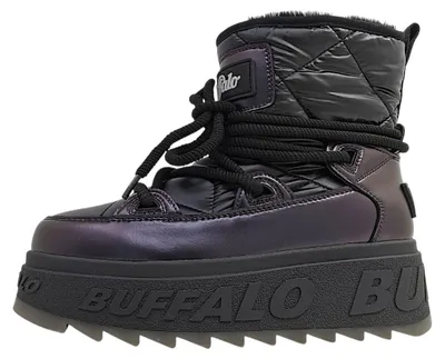 Productafbeelding van Buffalo Eliza Snow Boot Damenschuhe Stiefel Gefüttert Schwarz Freizeit
