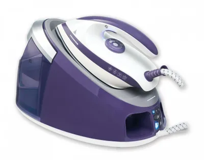 Obrázek produktu pro Heinner HIS-D3006V, 3000 W, 140 g/min, Keramická žehlicí plocha, 5,5 bar, 1,7 l, Purpurová, Bílá
