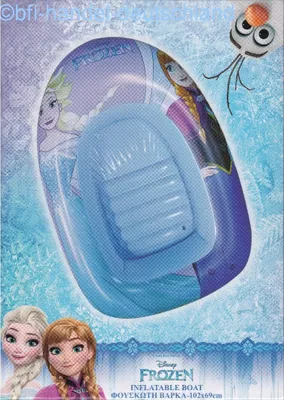 Produktbild von Disney Frozen Eiskönigin Schlauchboot 102*69cm Anna Elsa Olaf Kinderboot Boot