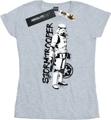 Produktbild von Star Wars - "The Mandalorian" T-Shirt für Damen BI43175 (M) (Grau)