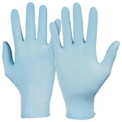 Obrázok produktu pre Honeywell 100x jednorazové rukavice Dermatril 740 modré veľkosť 9 - 740/9