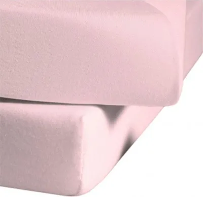 Produktbild von Mako-Jersey-Spannlaken Baby- und Kinderspannlaken Jenny C, 70x140 cm Farbe 4040 rose