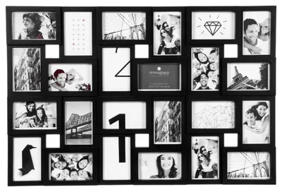 Produktbild von Wandbilderrahmen für 24 Fotos - Fotogalerie