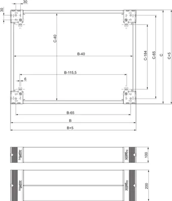 Productafbeelding van Schneider Electric NSYSPS5100