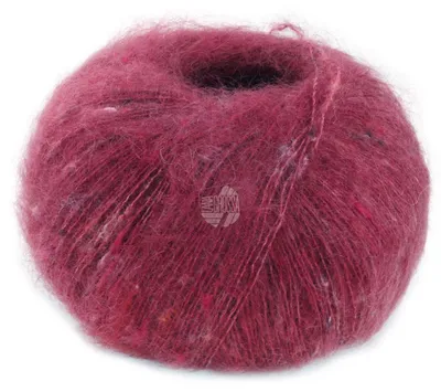 Produktbild von Lana Grossa - Natural Superkid Tweed 0612 orientrot