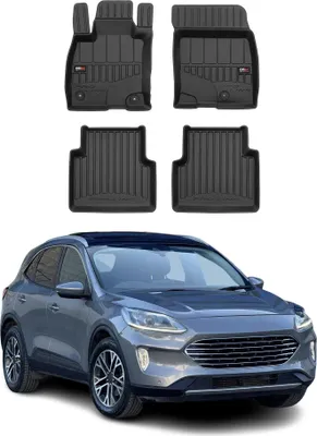 Image de Tapis de Sol pour Ford Kuga 2020-2025 TPE Noir