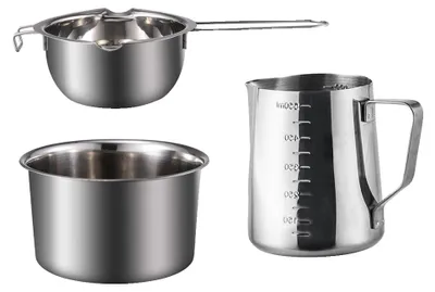 Produktbild von Kerzenherstellungsset, Schmelztopf, Messbecher, Kerzenherstellungsset 1