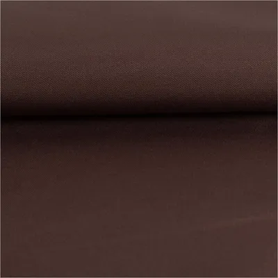 Produktbild von Outdoor Stoff Meterware Waterproof wasserdicht Polyester uni dunkelbraun 145cm