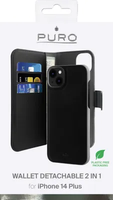 Produktbild von iPhone 14 Plus -Geldbörse, Schwarz