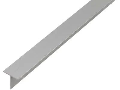 Produktbild von Alberts T-Profil | Aluminium, natur | 1000 x 20 x 20 mm