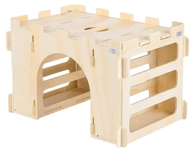 Produktbild von Tragbarer Tierkäfig für kleine Haustiere mit Aktivierungsbereichen