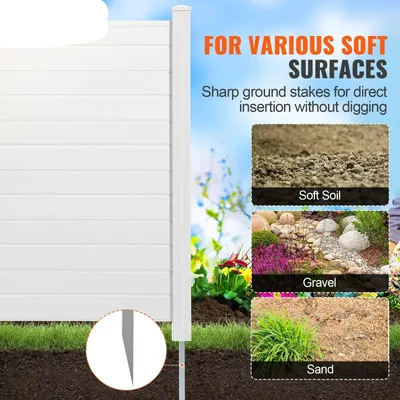 Produktbild von Außenbereich-Sichtschutzwand – Sichtschutzschirm – Abdeckung für Sichtschutzwände – Umzäunung für Klimaanlagen – Umzäunung – 122 x 122 cm