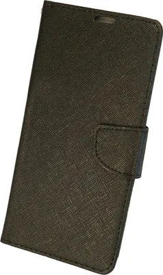 Produktbild von Buch Tasche "Fancy" kompatibel mit iPhone 14 Plus Handy Hülle Etui Brieftasche Schutzhülle mit Standfunktion, Kartenfach Schwarz