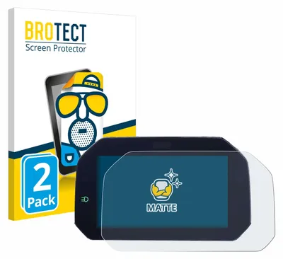 Produktbild von 2x BROTECT Schutzfolie für BMW R 1200 GS 2017-2018 Connectivity TFT 6.5" Displayschutz Displayschutzfolie Folie Matt Entspiegelungsfolie