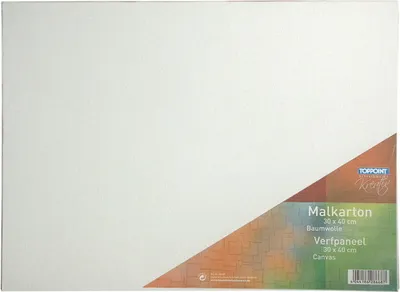 Produktbild von 10x Malkarton 30x40cm Malpappe