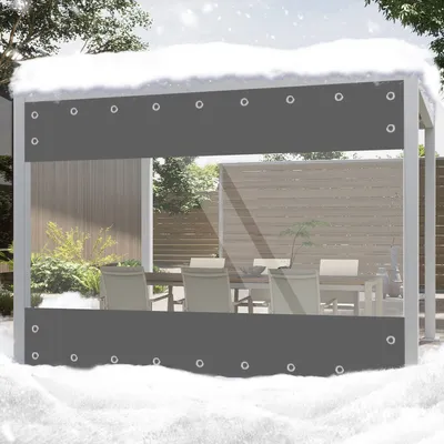 Bâche Exterieure Impermeable Avec Oeillet 2x4m, Bâche De Protection