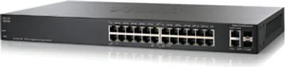 Produktbild von Cisco SF200-24P, Managed, L2, Power over Ethernet (PoE)