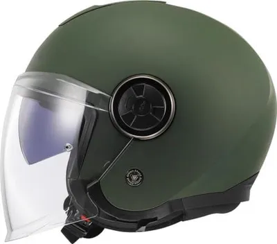 Produktbild von Jet-Motorradhelm CLASSY SOLID in Militärgrün, Größe L