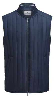 Productafbeelding van James Harvest - "Scarsdale" vest voor heren, model ET474 (maat S), marineblauw