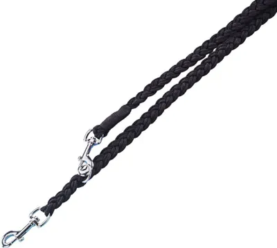 Produktbild von Nobby 73126-05, Hund, Trainingsleine, Schwarz, Kabel/Schnur, Einfarbig, Nylon