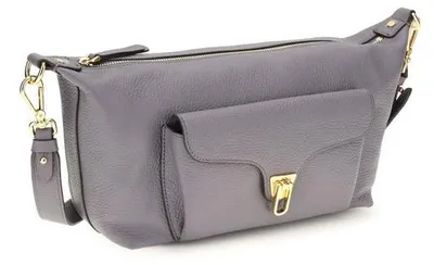 Produktbild von Coccinelle Schultertasche aus Kalbsleder in Grau E1TFK150101_Y18