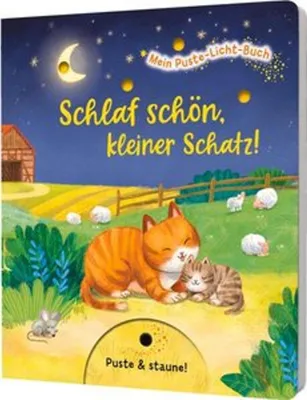 Produktbild von Mein Puste-Licht-Buch: Schlaf schön, kleiner Schatz!