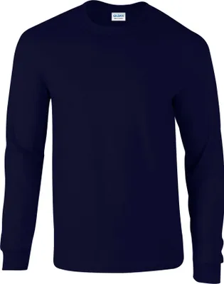 Produktbild von Gildan - "Ultra" T-Shirt für Herren/Damen Uni Langärmlig PC6430 (M) (Marineblau)