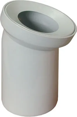 Produktbild von Weißer Toilettenbogen 22 Grad