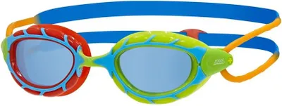 Produktbild von Zoggs - "Predator" Schwimmbrille für Kinder CS1459 (Einheitsgröße) (Grün/Orange/Blau)