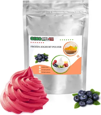 Produktbild von Heidelbeere Frozen Joghurt Pulver 333 g