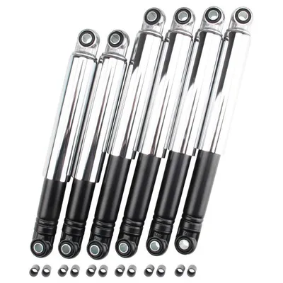 Zdjęcie produktu dla Zestaw obniżający amortyzator czarny/chrom 260 mm + 2x 290 mm do Simson DUO