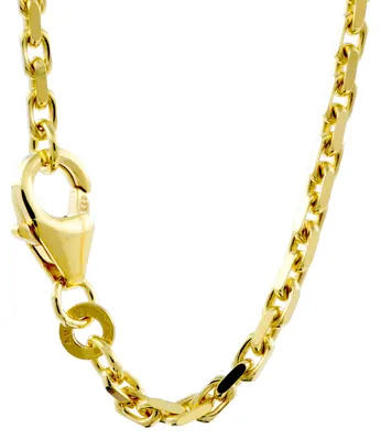 Produktbild von Ankerkette diamantiert Länge 50cm - Breite 2,0mm - 333-8 Karat Gold