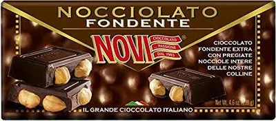 Produktbild von Novi Cioccolato Fondente Extra Nocciolato dunkle Schokolade mit Haselnüssen 130g