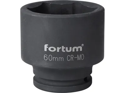 Produktbild von Fortum Stecknuss (4703060) Kraft-Stecknuss, 3/4", 60mm, L 70mm, CrMoV