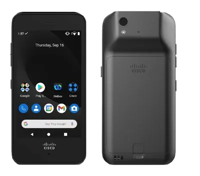 Produktbild von Cisco 840 Smartphone Android 10 Nero 4" Display 3GB RAM 32GB Speicherplatz Resistente