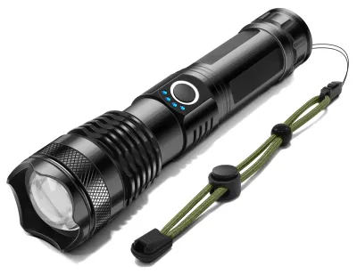 Immagine prodotto di Torce a LED con 1500 lumen e 5 modalità, batteria da 5500 mAh