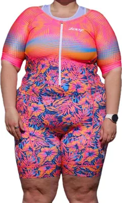 Produktbild von Zoot Ltd Athena Tri Aero Plus Size Kurzarm-trisuit Mehrfarbig S Frau Mehrfarbig S