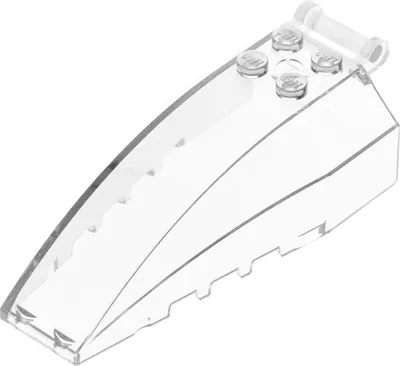 Produktbild von 1x Lego Windschutzscheibe 8x4x2 transparent weiß Fenster 4597715 38480 92579