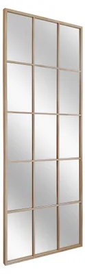 Produktbild von STYLER Wandspiegel WILL 60x150 cm rechteckig MDF Rahmen Flur Schlafzimmer Bad Ganzkörperspiegel modern Loft Design dekorativ