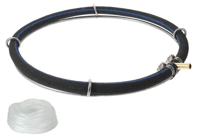 Obrázek produktu pro Japonský vzduchovací kruh, průměr 35 cm, nerezový ventilátor, s hadicí na vzduch, určený pro zahradní jezírka