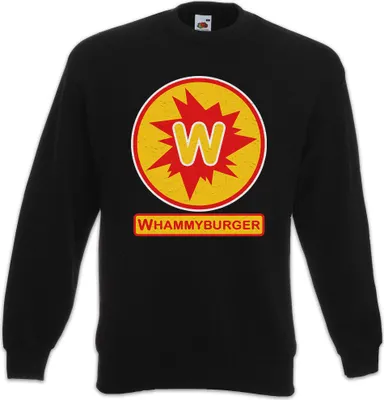 Produktbild von Urban Backwoods Whammyburger, Sweatshirt, Farbe: Schwarz, Größe: 3XL